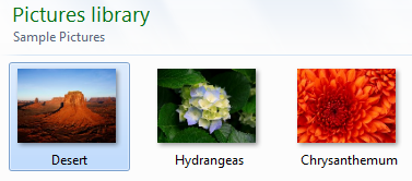 Selecting a thumbnail for a media library file